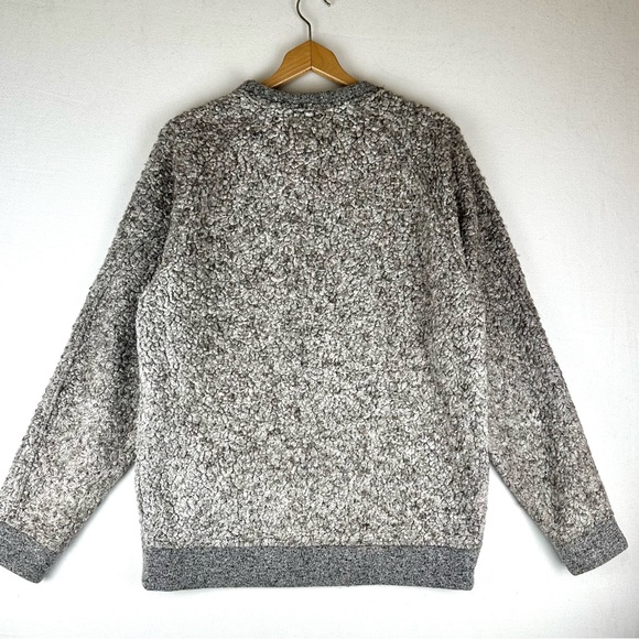 Kestin Durness Textured Crewneck Sweatshirt Undyed Marl Fleece Neutral - Picture 6 of 11